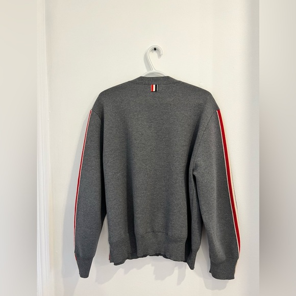 Authentic Thom browne cardigan with signature sleeve line - Picture 3 of 10